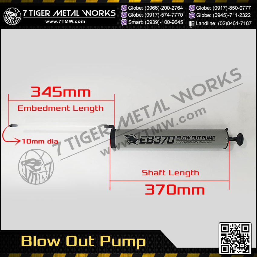 Industrial Blow Out Pump