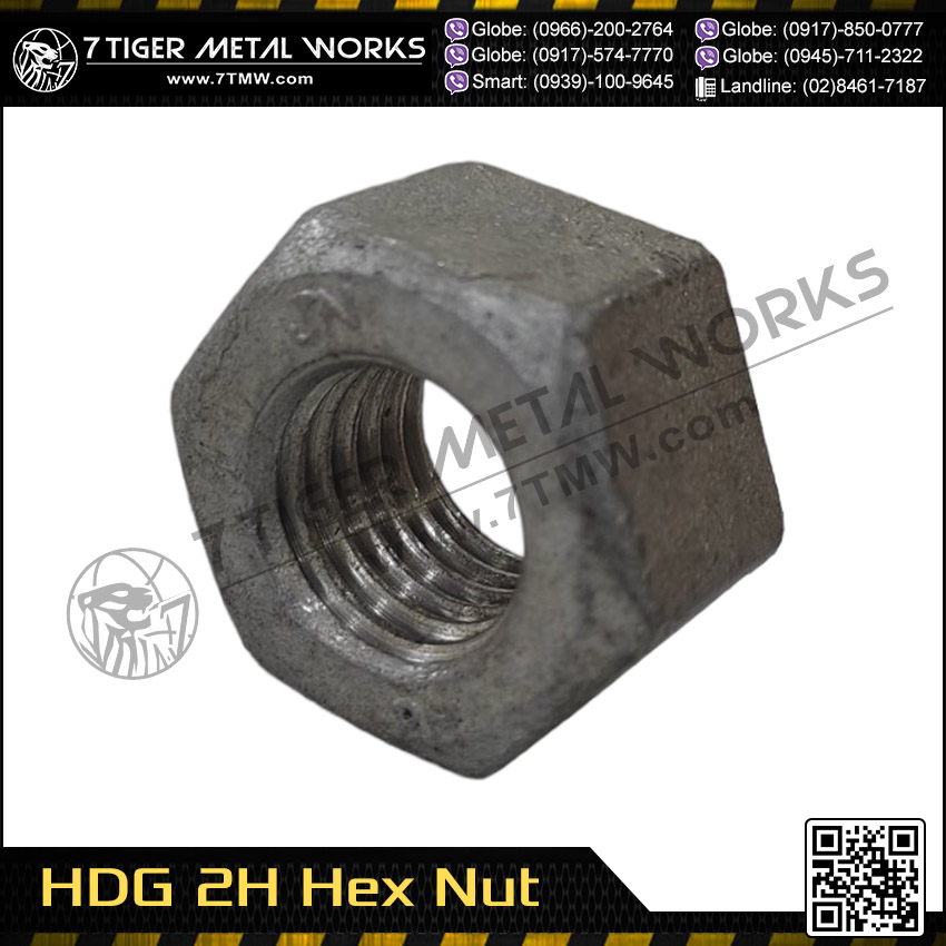2H HDG Heavy Hex Nut