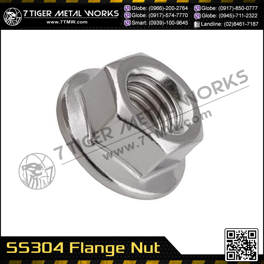 SS304 Flange nut Bolt and Nut Supplier Philippines