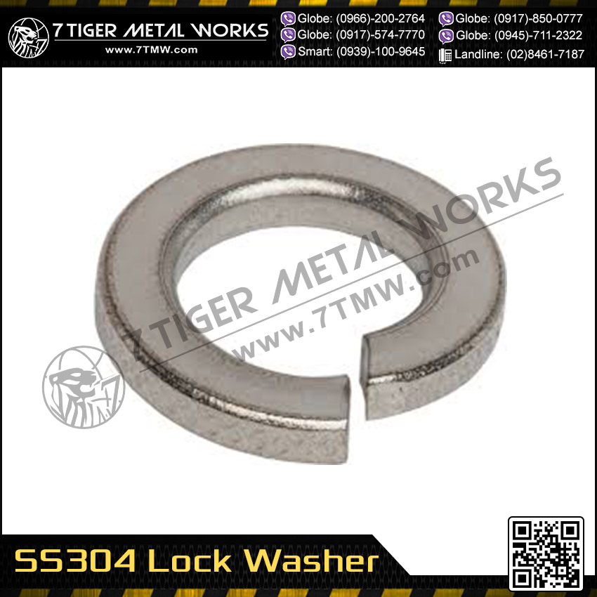 SS304 Lock Washer Bolt and Nut Supplier Philippines